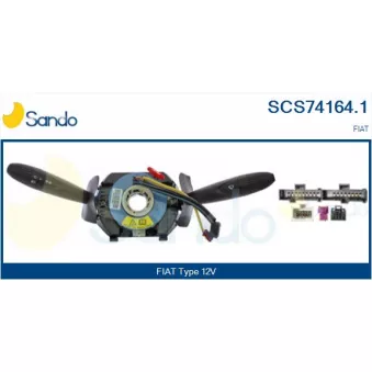 Commutateur de colonne de direction SANDO SCS74164.1