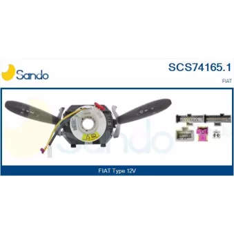 Commutateur de colonne de direction SANDO SCS74165.1