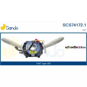 Commutateur de colonne de direction SANDO SCS74172.1