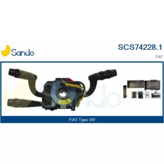 Commutateur de colonne de direction SANDO SCS74228.1