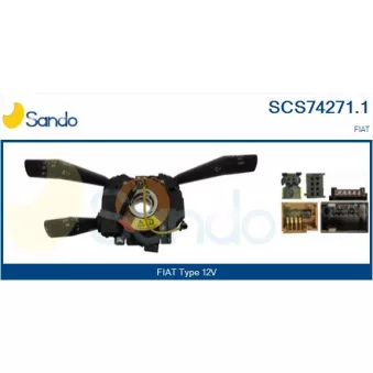 Commutateur de colonne de direction SANDO OEM 735531791