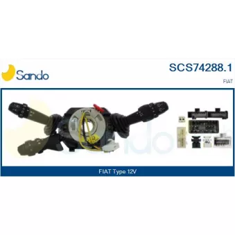 Commutateur de colonne de direction SANDO OEM 735581125