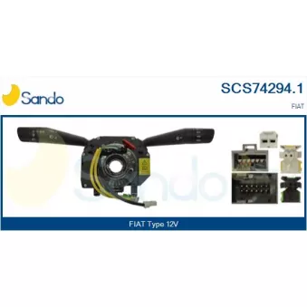 Commutateur de colonne de direction SANDO OEM 735521314