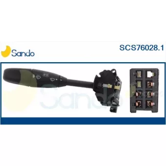 Commutateur de colonne de direction SANDO SCS76028.1