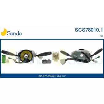 Commutateur de colonne de direction SANDO SCS78010.1
