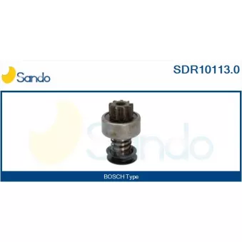 Pignon, démarreur SANDO OEM 9928303
