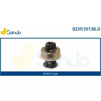 Pignon, démarreur SANDO SDR10136.0