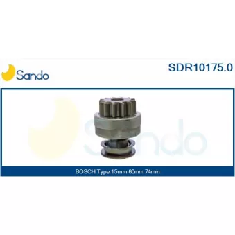Pignon, démarreur SANDO OEM 84VB11350BA