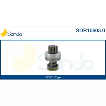 Pignon, démarreur SANDO SDR10603.0