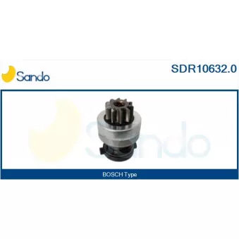 Pignon, démarreur SANDO SDR10632.0