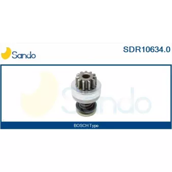 Pignon, démarreur SANDO OEM 296190915