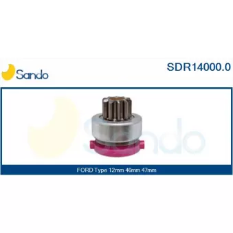 Pignon, démarreur SANDO OEM 1126987