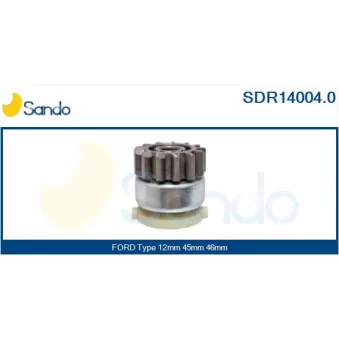 Pignon, démarreur SANDO SDR14004.0
