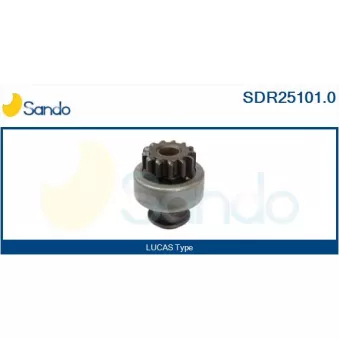 Pignon, démarreur SANDO SDR25101.0