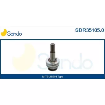 Pignon, démarreur SANDO OEM M9T61671AM