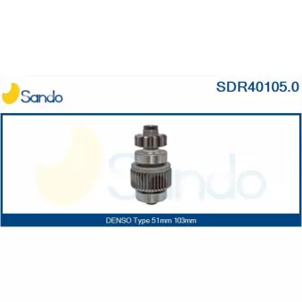 SANDO SDR40105.0 - Pignon, démarreur