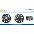 SANDO SEF70001.0 - Moteur électrique, ventilateur pour radiateurs