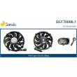 SANDO SEF70006.1 - Moteur électrique, ventilateur pour radiateurs