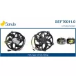 SANDO SEF70011.0 - Moteur électrique, ventilateur pour radiateurs