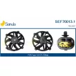 SANDO SEF70013.1 - Moteur électrique, ventilateur pour radiateurs