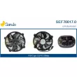 SANDO SEF70017.0 - Moteur électrique, ventilateur pour radiateurs