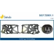 Moteur électrique, ventilateur pour radiateurs SANDO [SEF72001.1]
