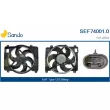 Moteur électrique, ventilateur pour radiateurs SANDO [SEF74001.0]