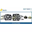 SANDO SEF74037.1 - Moteur électrique, ventilateur pour radiateurs
