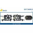 SANDO SEF74046.0 - Moteur électrique, ventilateur pour radiateurs