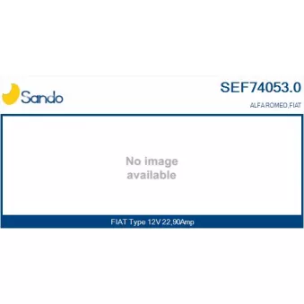 Moteur électrique, ventilateur pour radiateurs SANDO SEF74053.0