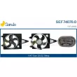 Moteur électrique, ventilateur pour radiateurs SANDO [SEF74070.0]