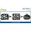 SANDO SEF74070.1 - Moteur électrique, ventilateur pour radiateurs