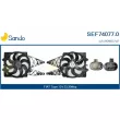Moteur électrique, ventilateur pour radiateurs SANDO [SEF74077.0]