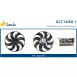 Ventilateur, refroidissement du moteur SANDO [SEF74302.1]