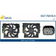 Moteur électrique, ventilateur pour radiateurs SANDO [SEF75016.0]