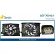 SANDO SEF76010.1 - Moteur électrique, ventilateur pour radiateurs