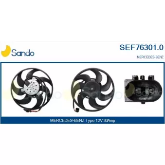 Ventilateur, refroidissement du moteur SANDO OEM A6395000193