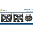 SANDO SEF77012.1 - Moteur électrique, ventilateur pour radiateurs