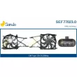 Moteur électrique, ventilateur pour radiateurs SANDO [SEF77023.0]