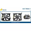 Moteur électrique, ventilateur pour radiateurs SANDO [SEF78042.1]