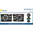 Moteur électrique, ventilateur pour radiateurs SANDO [SEF81001.0]