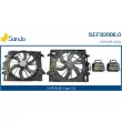 Moteur électrique, ventilateur pour radiateurs SANDO [SEF82006.0]