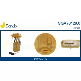 Capteur, niveau de carburant SANDO OEM 1608520580