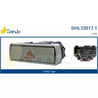 Interrupteur de signal de détresse SANDO SHL72017.1