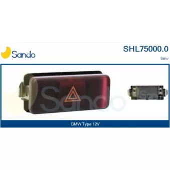 Interrupteur de signal de détresse SANDO OEM 61311374220