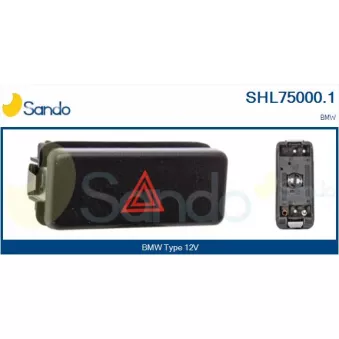 Interrupteur de signal de détresse SANDO OEM 61311374220