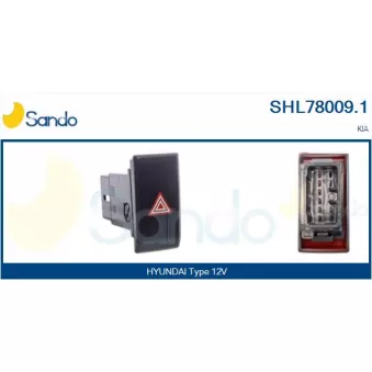 Interrupteur de signal de détresse SANDO SHL78009.1