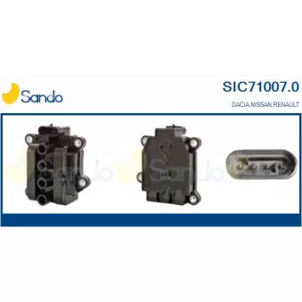 Bobine d'allumage SANDO OEM 77040001