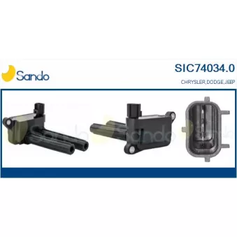 Bobine d'allumage SANDO OEM 56029129AF