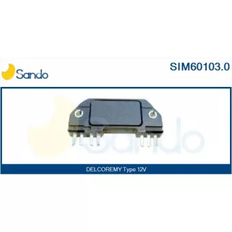 Appareil de commande, système d'allumage SANDO SIM60103.0